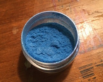 Cotton Candy- Blue Eyeahadow With Light Pink Shimmer