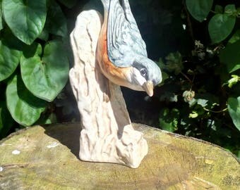 Goebel Nuthatch Bird Figurine