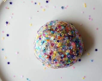 Unicorn Dreams Glitter Bomb Super Crunchy Slime