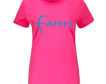 walking by faith t shirt