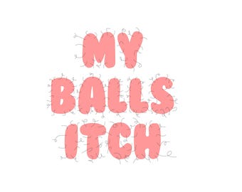 my balls itch shirt