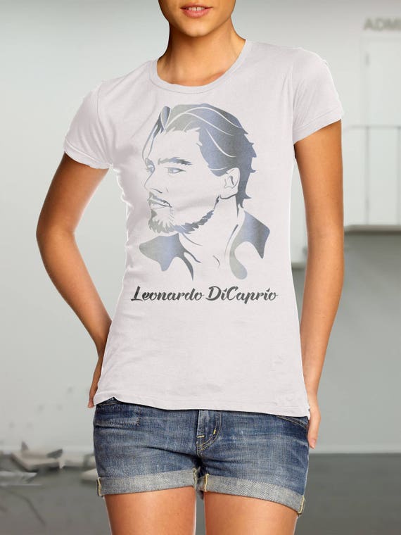 leonardo di caprio t shirt