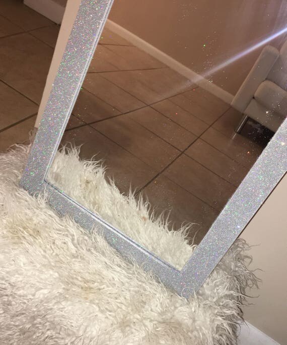 Ultra Glam Glitter Full Length Mirror