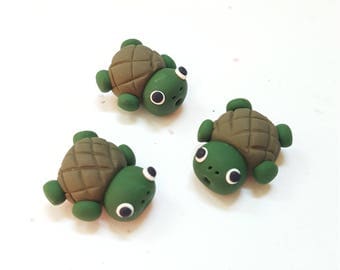 Polymer clay turtle | Etsy