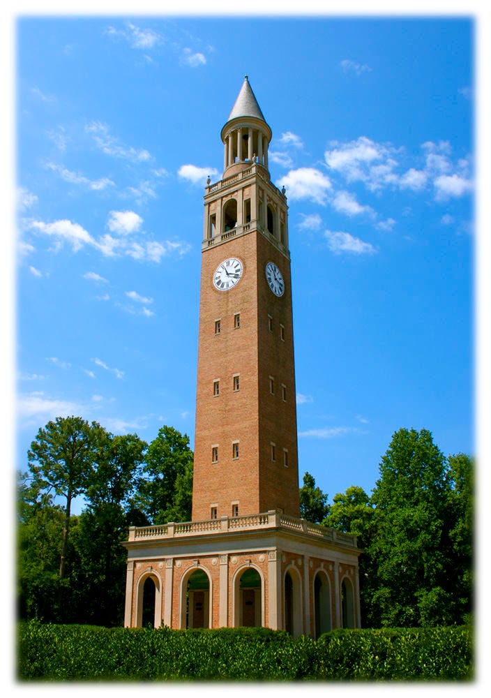Image result for bell tower at chapel hill images