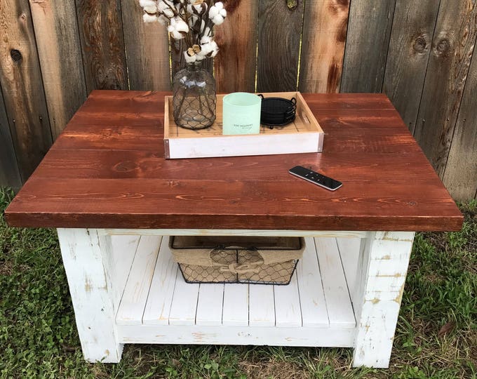 Coffee Table | Farmhouse Decor