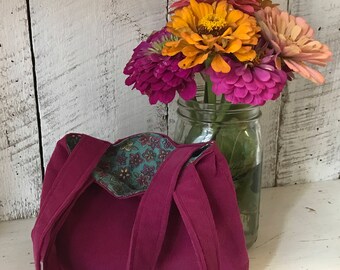 Simple tote for your little wildflower