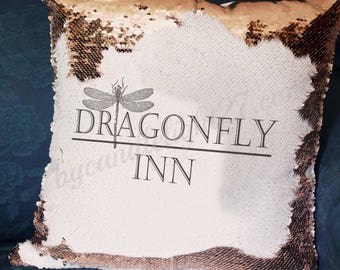 Dragonfly Inn - Stars Hollow - Gilmore Girls - Hand Crafted - Mermaid Cushion