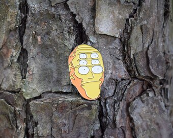 Show Me What You Got Pin ~ Rick And Morty ~ Lyrical Visions ~ Cromulons ~ Rick and Morty Pins ~ Shpongle Pin