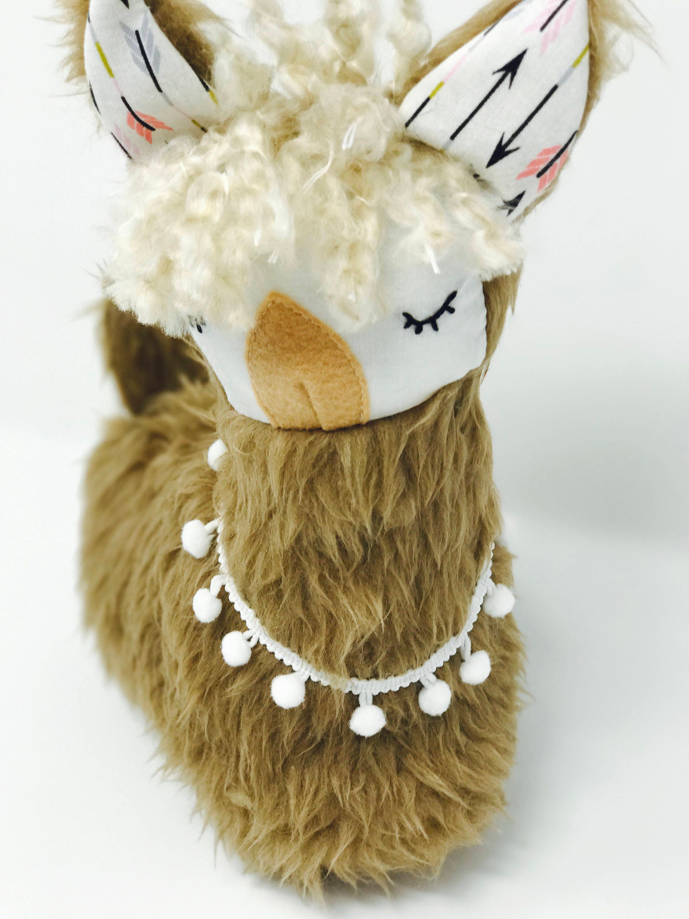 llama decorative pillow