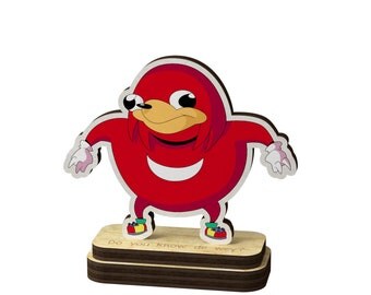 knuckles meme plush