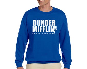 SALE - Dunder Mifflin sweatshirt Unisex - Dunder Mifflin shirt - The Office shirt - TV Office sweatshirt
