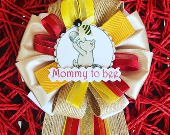 Winnie the Pooh Inspired - Classic Pooh - Baby Shower Pin