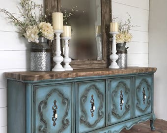 Entryway Cabinet blue entryway table | etsy Entryway Cabinet blue entryway table | etsy