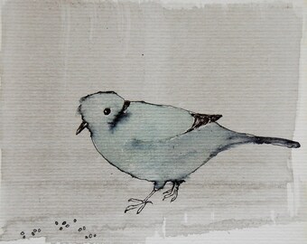 dove painting/dove illustration/original dove/dove art/dove miniature/dove watercolor/unique dove/dove/doves/unique bird/european bird