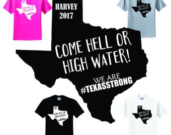 Hell or High Water Hurricane Harvey SVG File