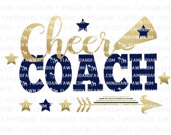 cheer coach svg, cheer svg, coach svg, svg cheer, cheerleading coach svg, cheerleader svg, svg files, pom pom svg, cheer coach dxf