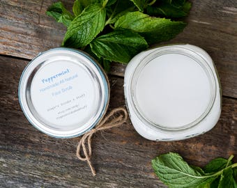 Face Scrub, Peppermint Oil, Exfoliating Scrub, Natural Face Wash, Face Wash, Acne Face Wash, Facial Cleanser, Spa Favors, Skin Care Products