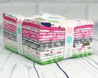 J is for Jeep Fat Quarter Bundle - Riley Blake Designs - 15 pieces
