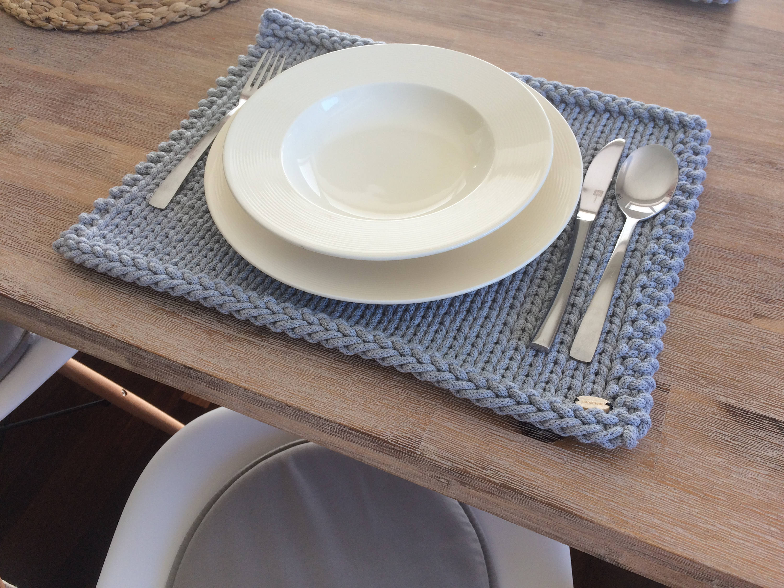 Handmade placemats Cotton placemats Dining placemats Table