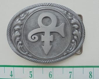 New PRINCE belt buckle 3.25" by 2.5"