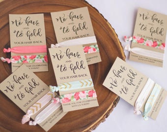 To have and to hold your hair back | Bridesmaid Gift | Wedding Favor