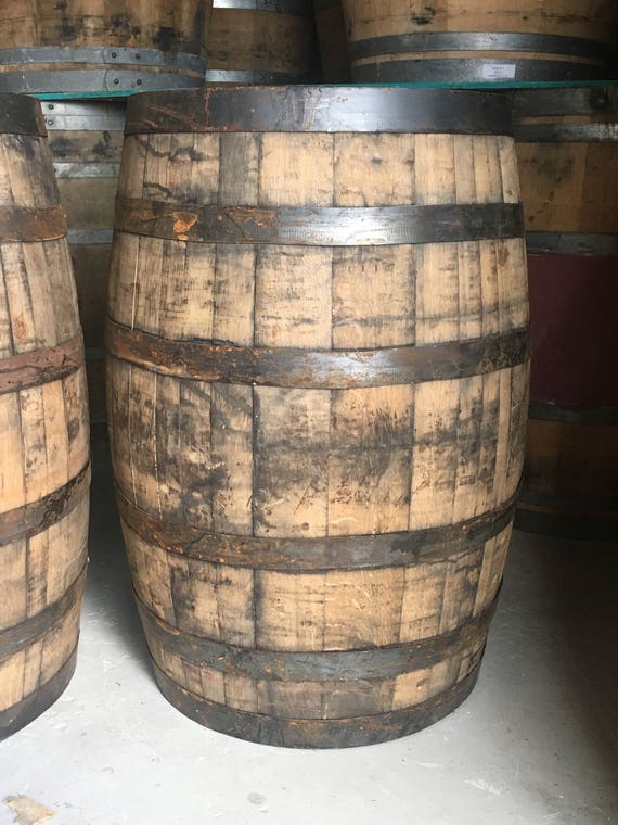 dimensions of a 53 gallon whiskey barrel