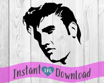 Elvis presley svg | Etsy