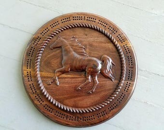 Wild Horse in Walnut