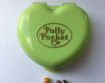 Vintage Polly Pocket Polly's Pony Club Complete 1989 By Bluebird Toys