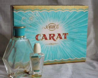 Lovely vintage Carat 4711 Perfume box and two bottles