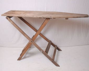 Wood Ironing Board, farmhouse ironing board, rustic Ironing