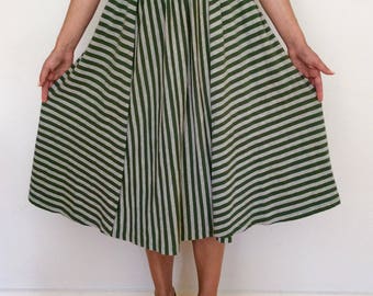 Marimekko cotton jersey skirt