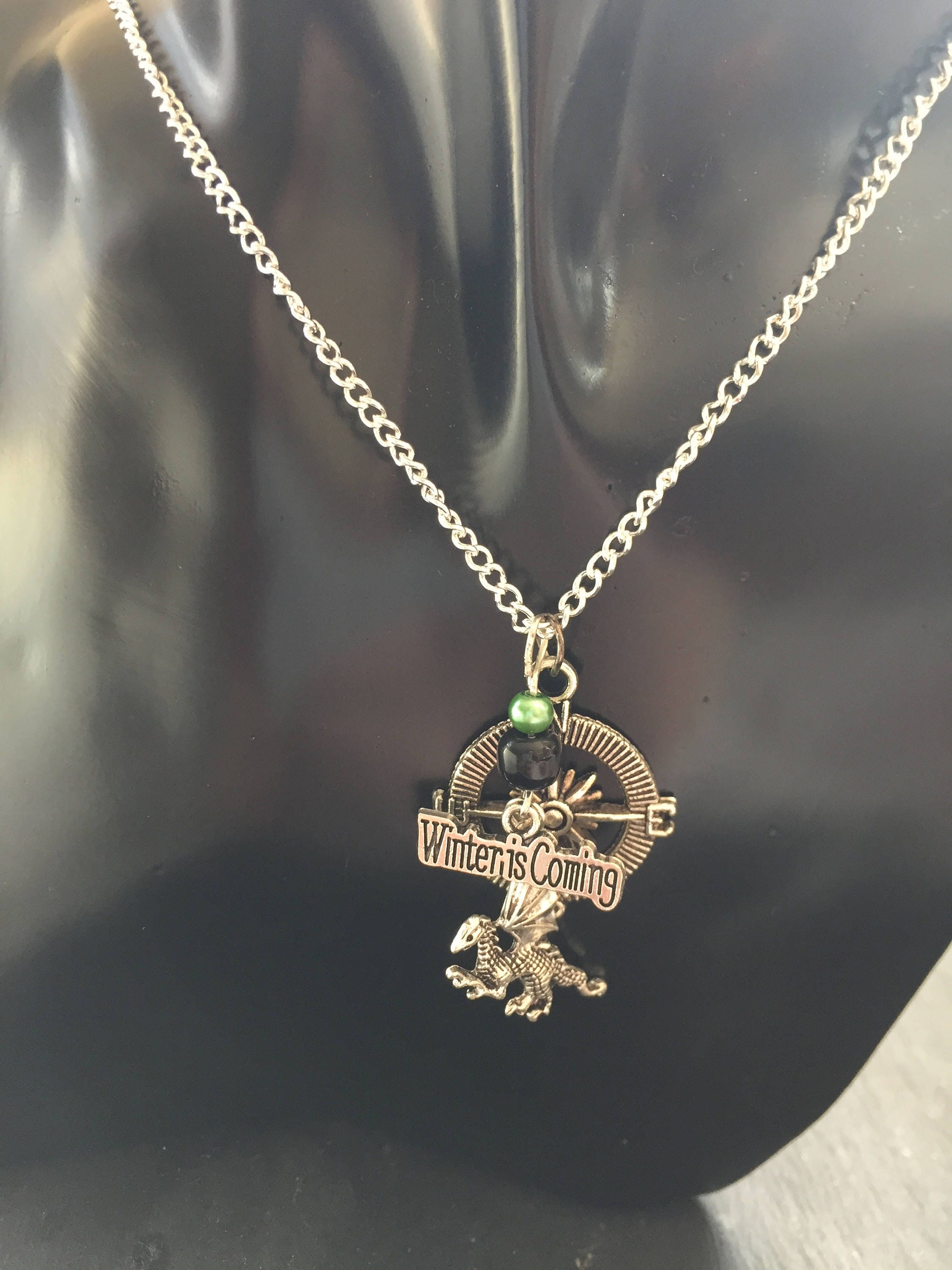 Targaryen inspired necklace Game of thrones inspired necklace