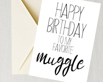 Favorite muggle | Etsy