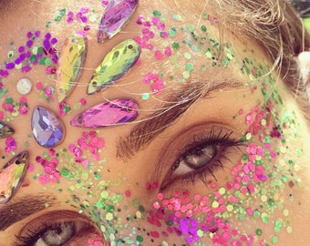 Forest fairy Face jewels / gems
