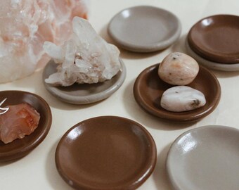 BROWN & RHINO GREY ring dish