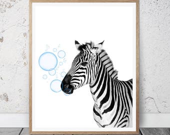 Zebra Wall Decor zebra wall art | etsy Zebra Wall Decor zebra wall art | etsy