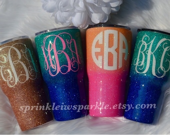 Glitter Yeti/Glitter Ozark/Glitter RTIC/Glitter mug/Glitter Tumbler/Yeti/RTIC/Ozark/Yeti Decal/Glitter cup/Ombre Glitter Yeti/Coffee mug