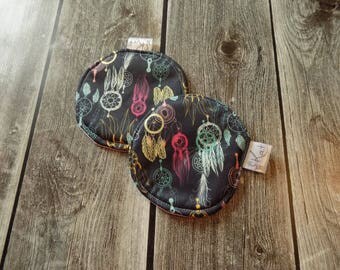 Washable nursing pads, Maternity, Reusable Breasts pads, Dreamcatcher