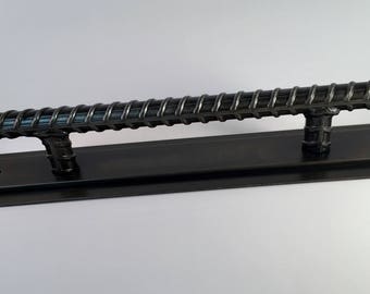 Door pull handle hardware industrial style