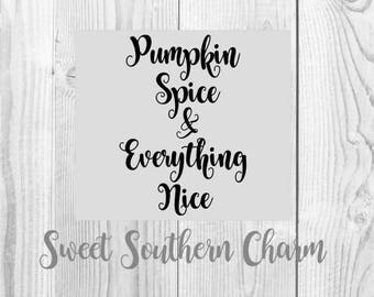 pumpkin spice svg - pumpkin spice files - svg file - svg files - fall svg file - files