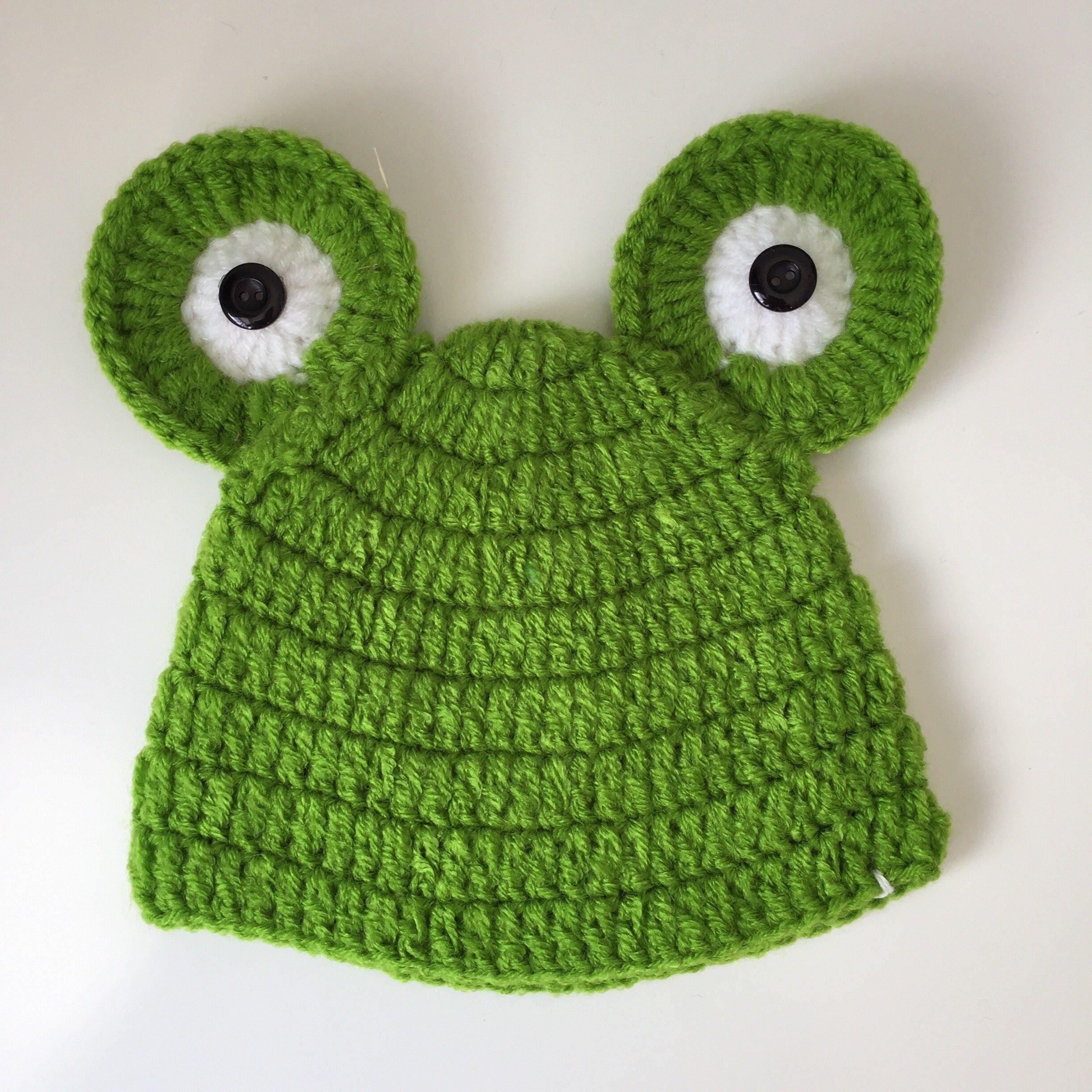 Kids frog hat character hat animal hat crochet hat kids