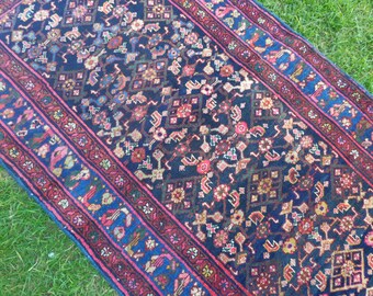 Persian Rug, Vintage Rug, Vintage Persian Rug, Persian Carpet, Oriental Rug, Tribal Rug, Wool Rug, Persian Rugs