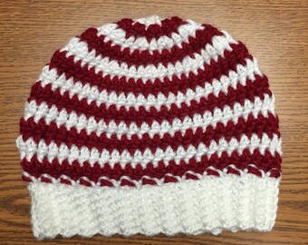 Baby Candy Cane Hat KNITTING PATTERN / Candy Cane Pattern