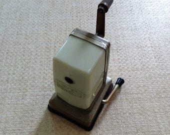 Vintage Pencil Sharpener Office Equipment Retro Office Decor