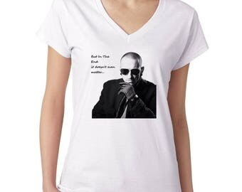 chester bennington t shirt damen