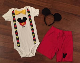 mickey mouse birthday outfit for 1 year old