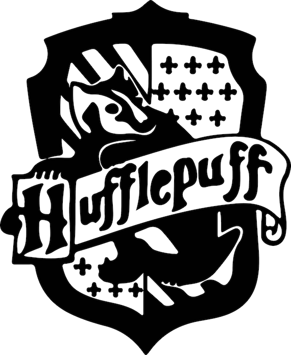 Download Harry Potter Hufflepuff Svg Files Silhouettes Dxf Files