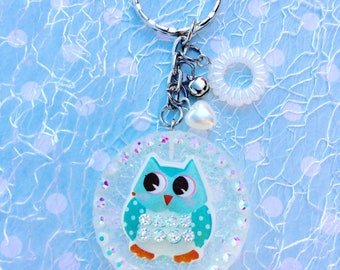 Keychain OWL Resinanhänger